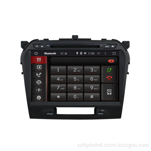 Vitara 2015 car DVD player for Deckless